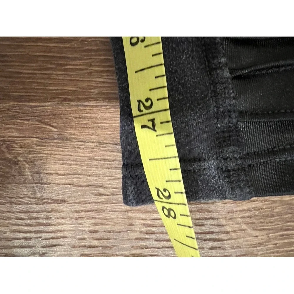 Alo Yoga Black High-Waist Moto Legging, no size tag
